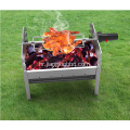 Prijenosni švicarski roštilj za piknik na drveni ugljen